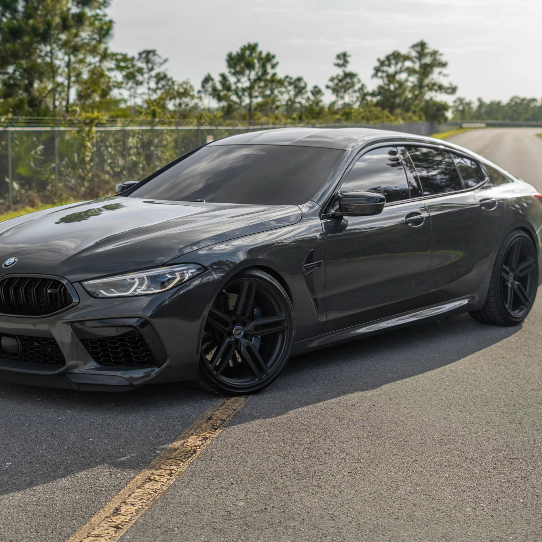 Vossen HF-1 21" Satin Black BMW M8 Wheels NEW & IN-STOCK - Legends Auto Parts