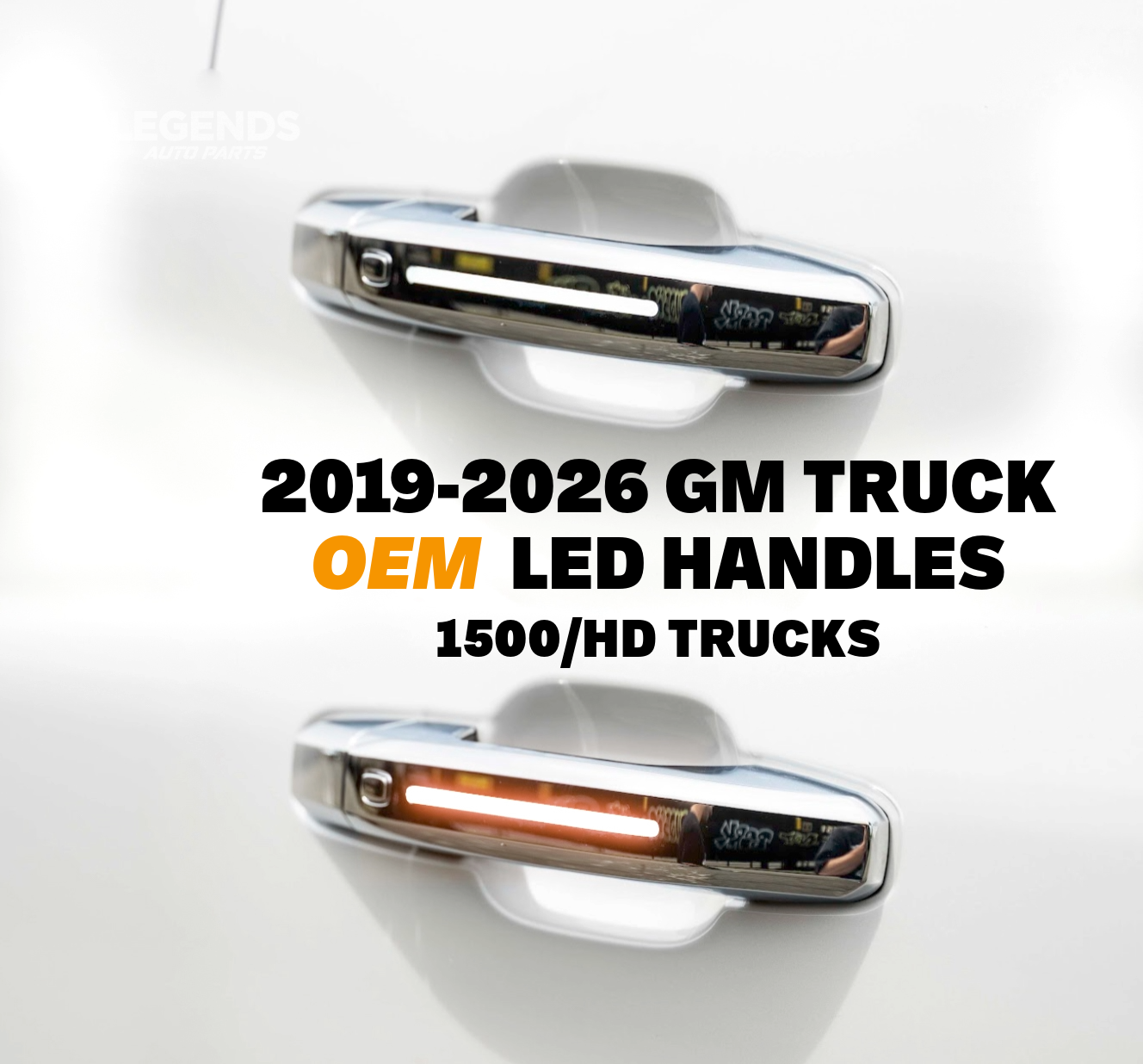 2019-2026 GMC Sierra / Chevy Silverado OEM LED Door Handles