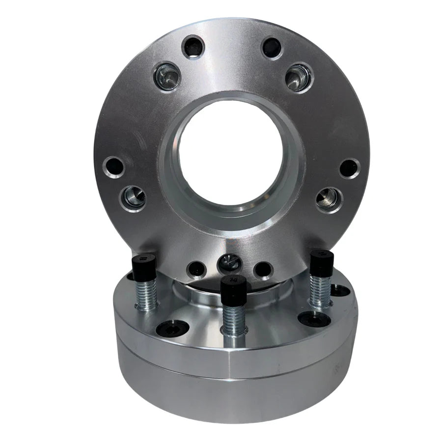 2” Inch Thick 5x5.5 to 6x5.5 Dodge Ram Wheel Adapters Hub Centric | USA Made Heavy Duty | Use 2019 & Newer Ram 6 Lug Wheels On 2018 & Older 5 Lug RAM Trucks OEM Spec 14x1.5 Studs & Lug Nuts 77.8mm OEM Center Bore | AKA 5x139.7 to 6x139.7 50mm - Legends Auto Parts