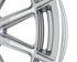 VOSSEN HFX-5 (6-Lug) Silver Polished - Legends Auto Parts