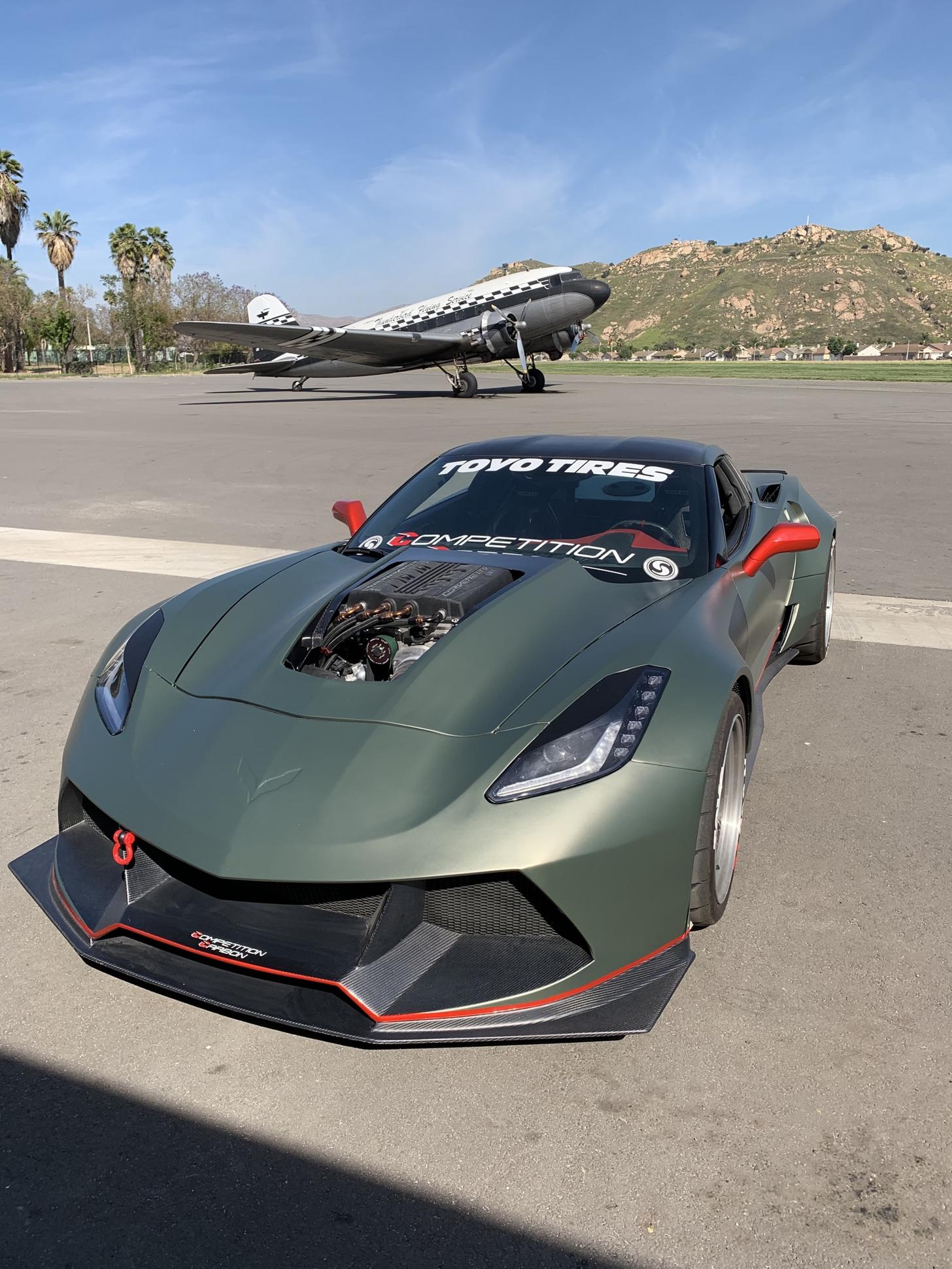 Competition Carbon - C7 ZRX Hood - Chevrolet Corvette C7 (14-18)