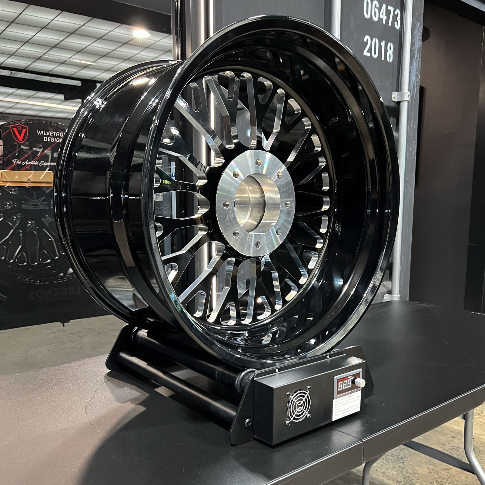 Billet Car / Truck Wheel Roller Displays - Legends Auto Parts