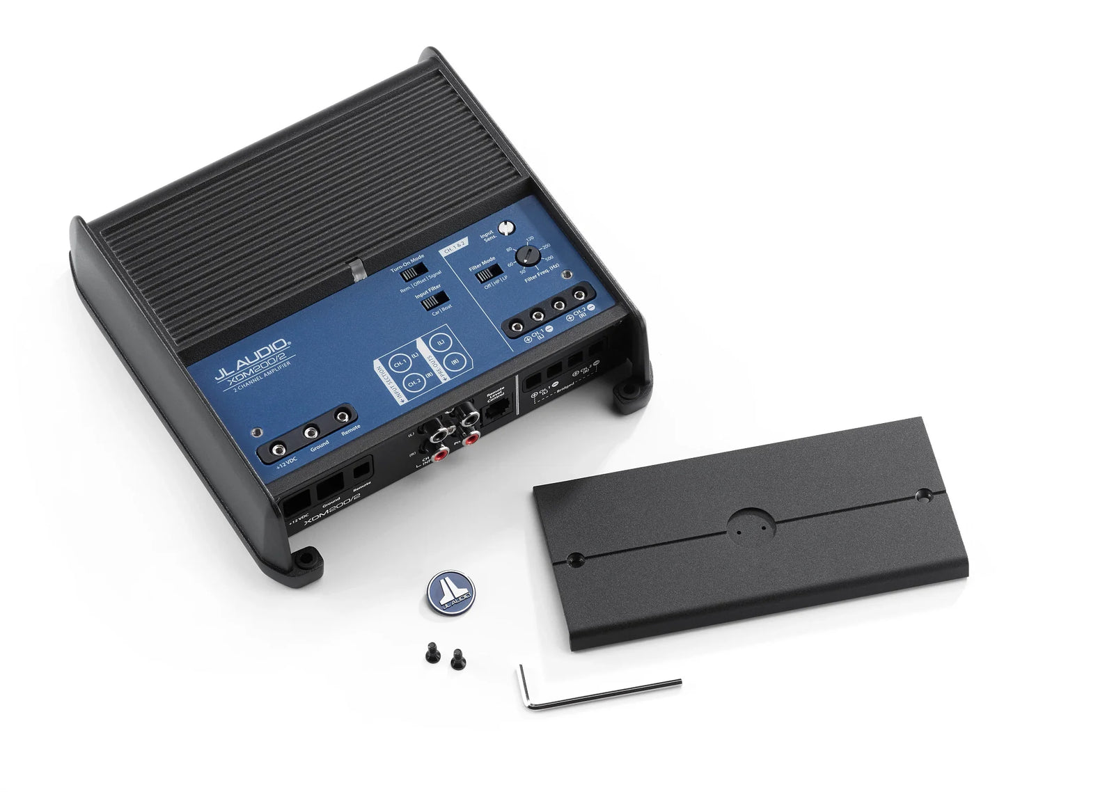 JL Audio - XDM200/2 2 Ch. Class D, Full-Range Car/Marine Amplifier, 200 W