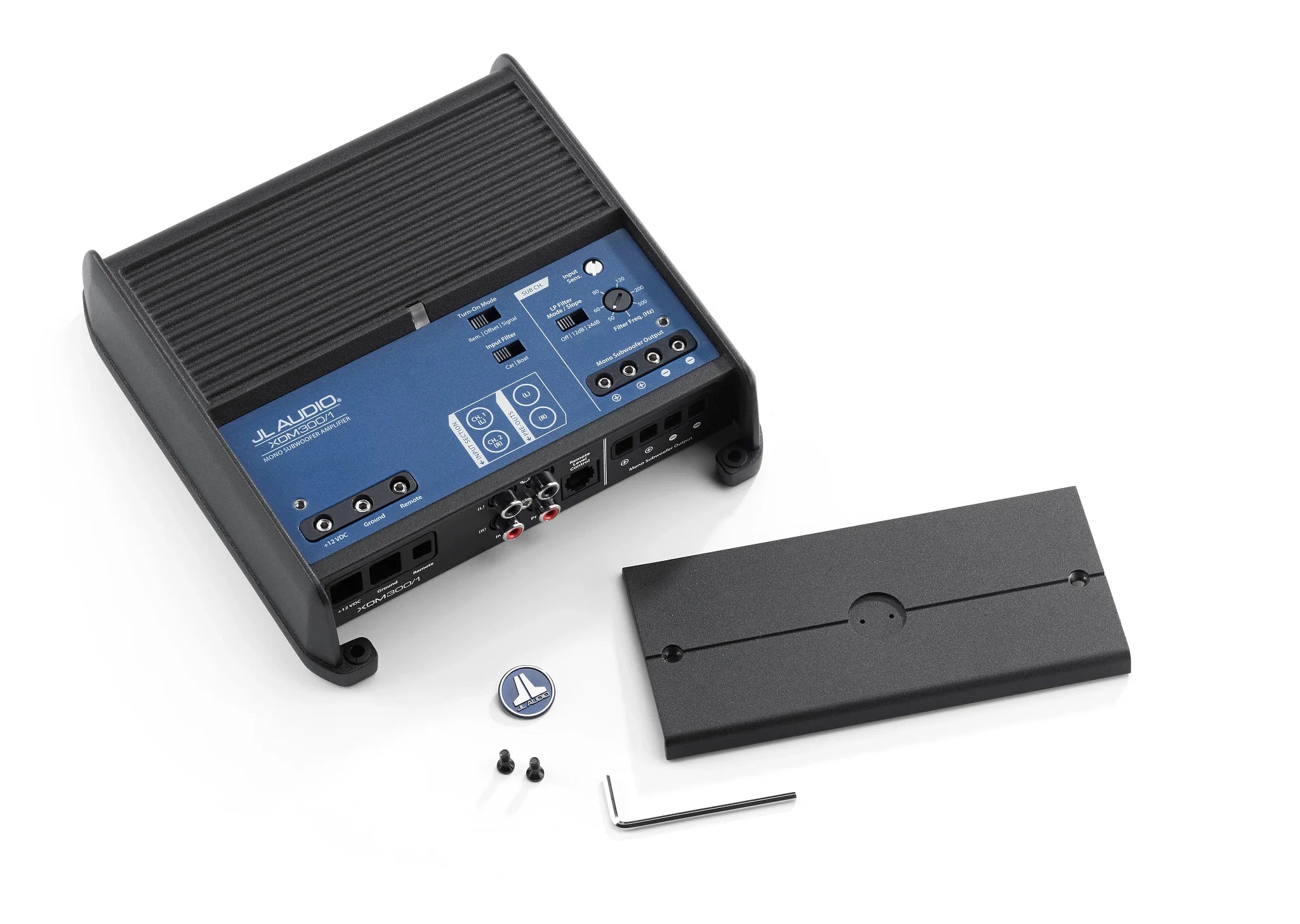 JL Audio - XDM300/1 Monoblock, Class D, Car/Marine Subwoofer Amplifier, 300 W - Legends Auto Parts