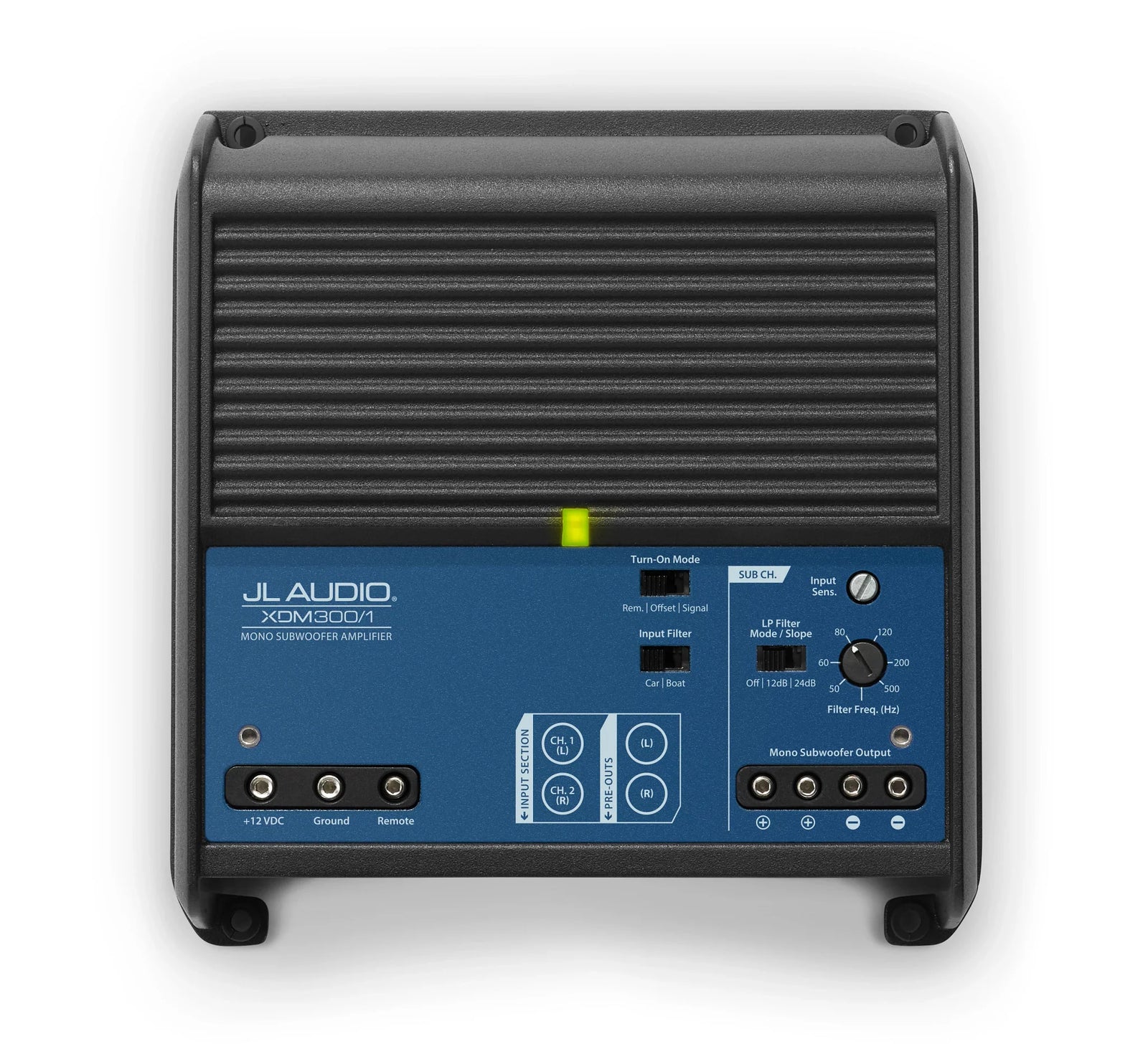JL Audio - XDM300/1 Monoblock, Class D, Car/Marine Subwoofer Amplifier, 300 W - Legends Auto Parts
