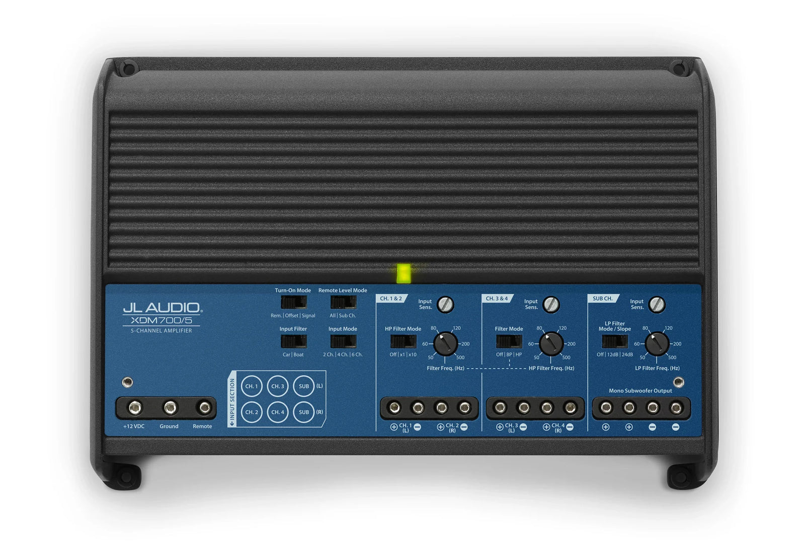 JL Audio - XDM700/5 5 Ch. Class D, Car/Marine System Amplifier, 700 W - Legends Auto Parts