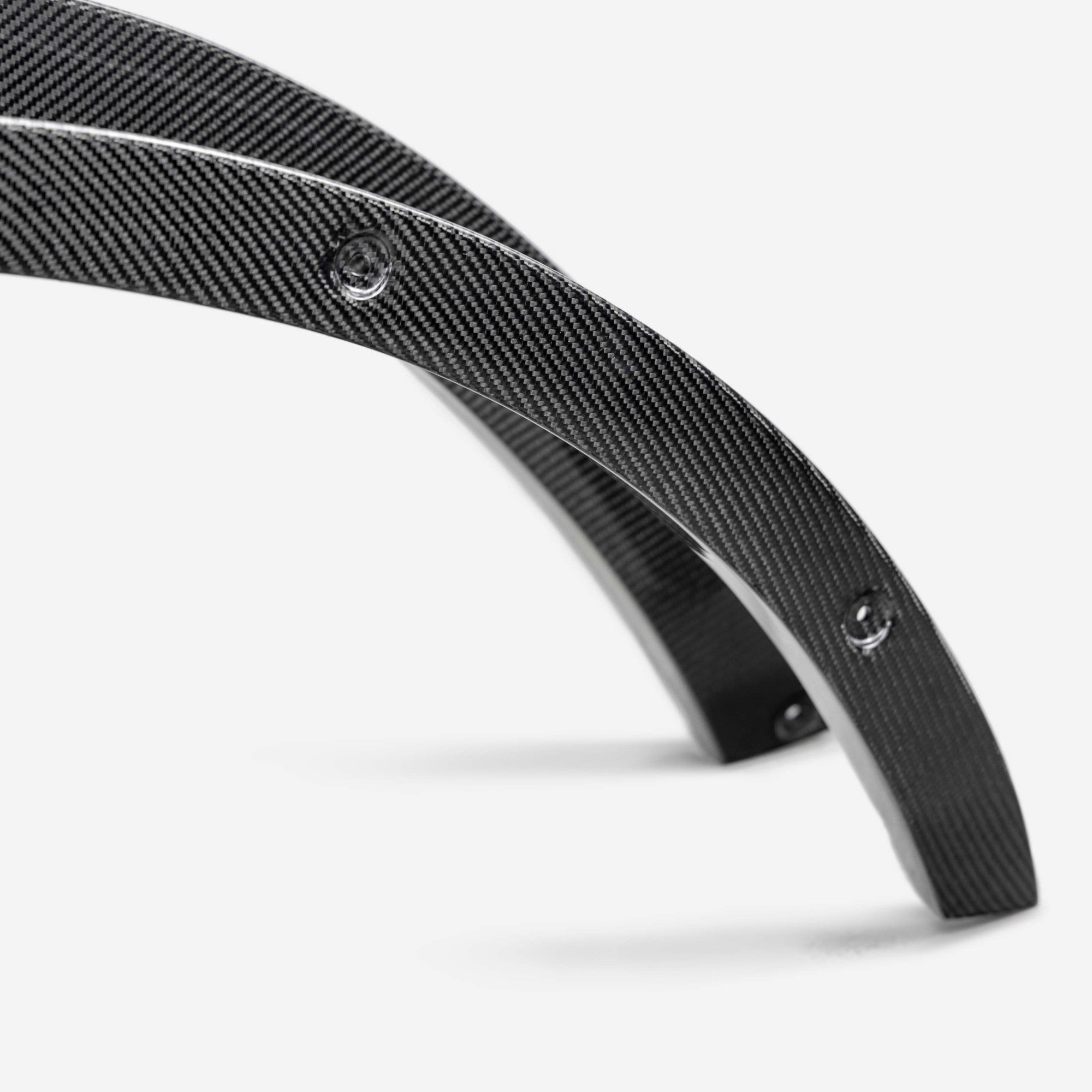 2021-2025 Ford Bronco 4DR Gloss Carbon Fiber Fender Flare Delete Kit 4pcs - Legends Auto Parts