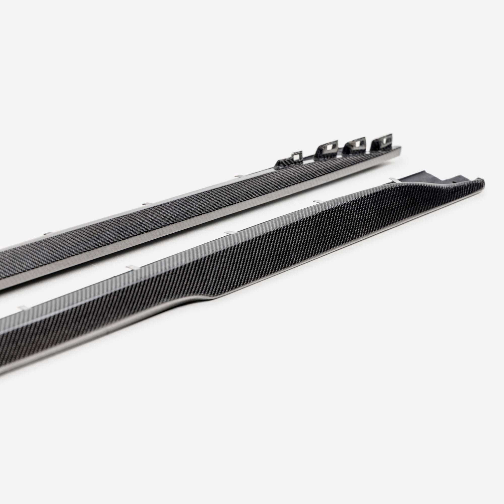 2022-2025 Cadillac CT5-V Blackwing Type-ST Gloss Carbon Fiber Side Rocker Panel Extensions - Legends Auto Parts