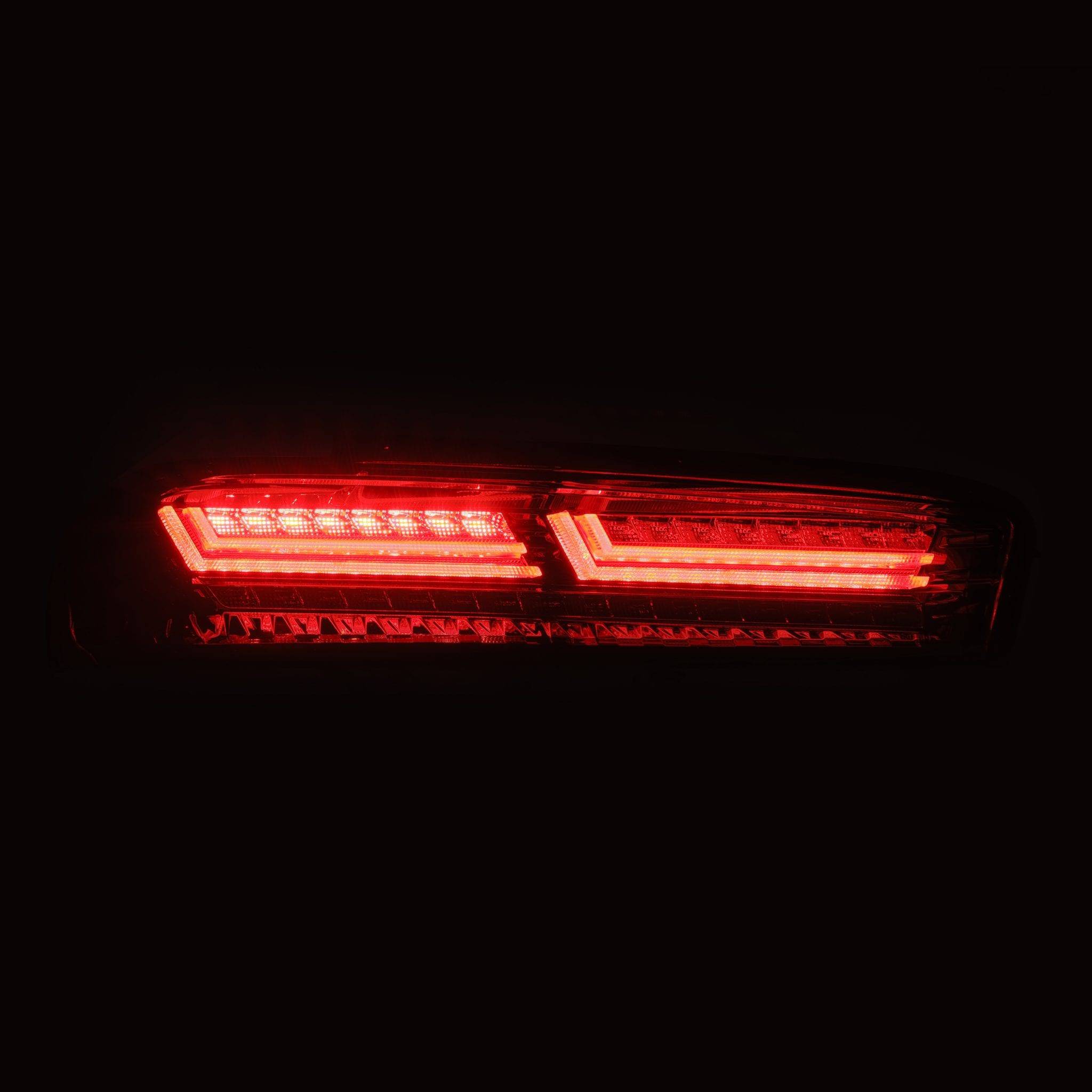 16-18 Chevrolet Camaro PRO-Series LED Tail Lights Jet Black - Legends Auto Parts