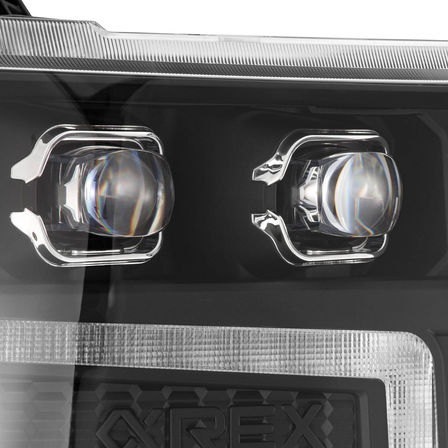 16-18 Chevrolet Silverado 1500 NOVA-Series LED Projector Headlights Black