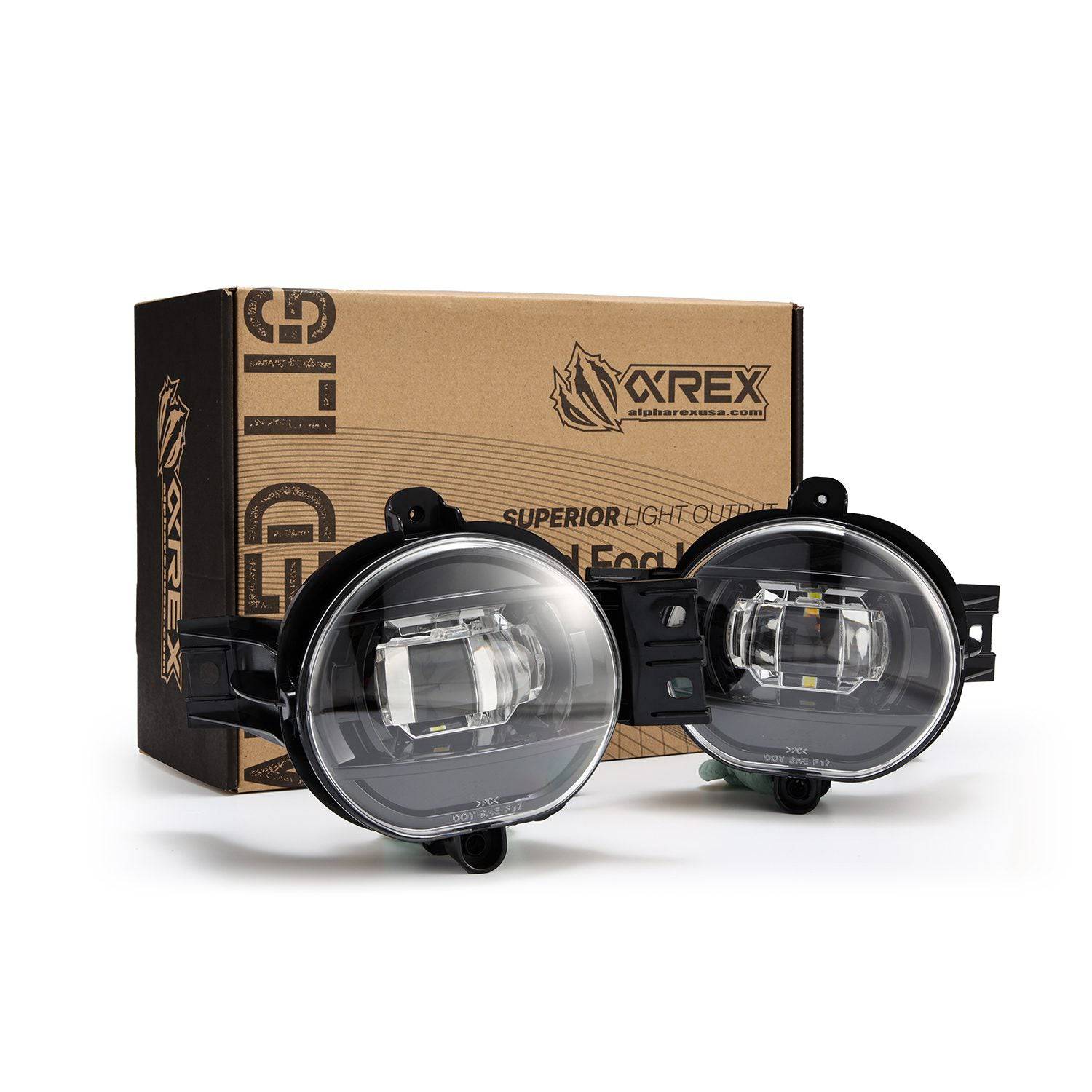 02-08 Dodge Ram 1500/03-09 Ram 2500/3500/04-06 Durango DoubleTap Dual Color LED Projector Fog Lights - Legends Auto Parts