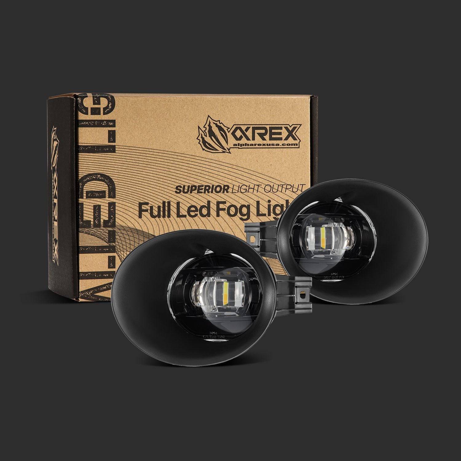 02-08 Dodge Ram 1500/03-09 Ram 2500/3500/04-06 Durango DoubleTap Dual Color LED Projector Fog Lights - Legends Auto Parts