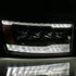 06-08 Dodge Ram NOVA-Series LED Projector Headlights Alpha-Black - Legends Auto Parts