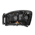 06-08 Dodge Ram NOVA-Series LED Projector Headlights Alpha-Black - Legends Auto Parts