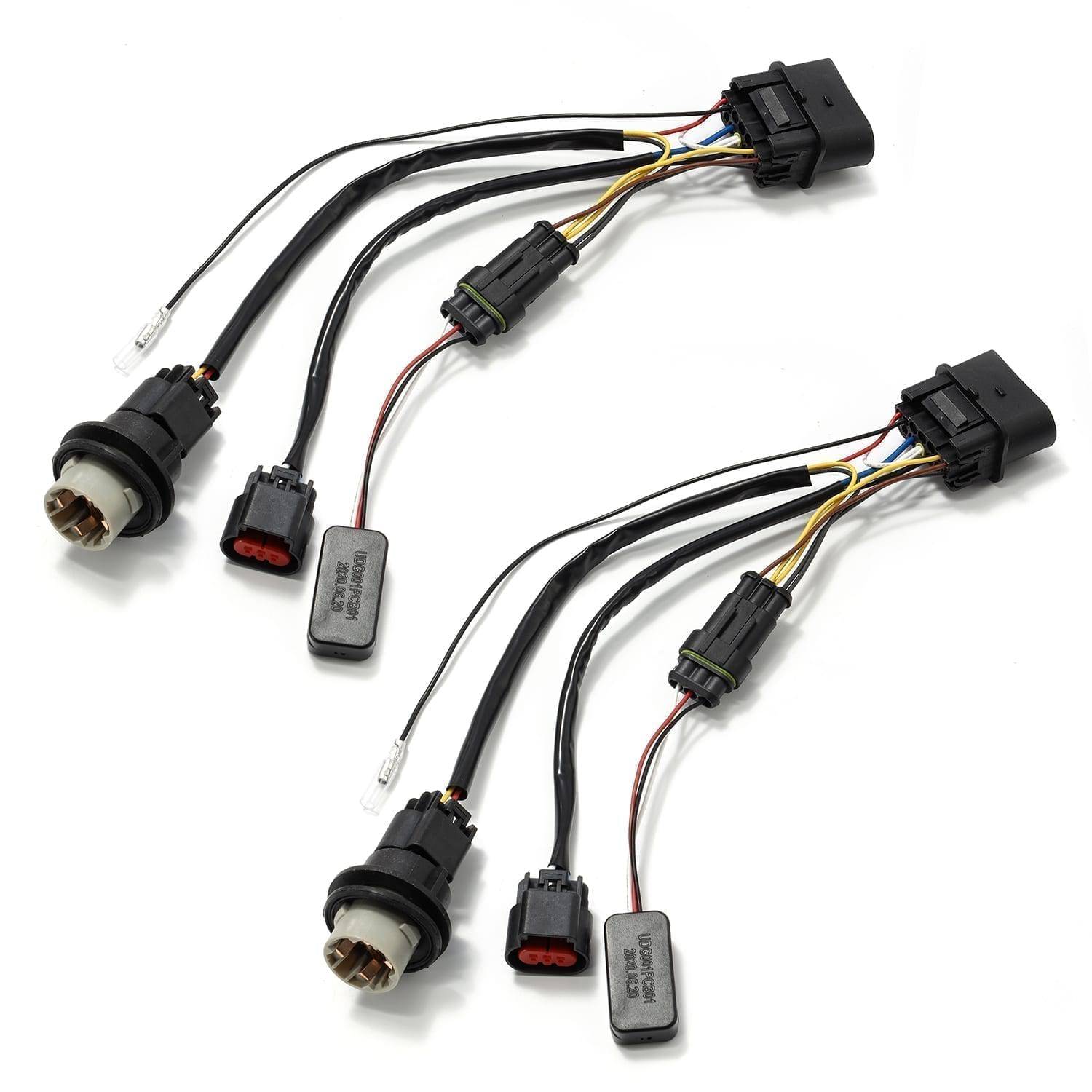 13-18 Ram Truck Stock Projector Headlights to AlphaRex Projector Headlights Converters - Legends Auto Parts
