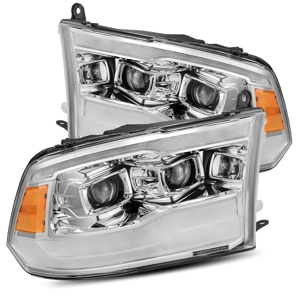 09-18 Ram Truck MK II PRO-Series Halogen Projector Headlights Chrome - Legends Auto Parts