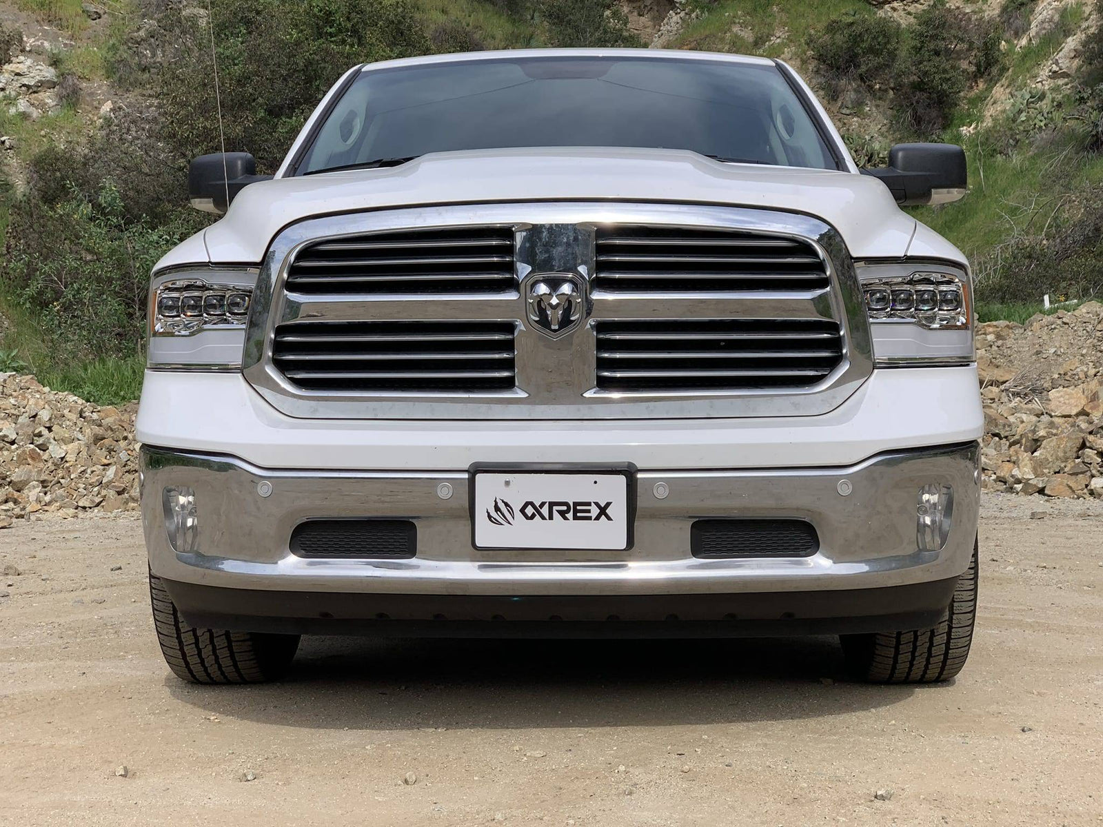 09-18 Ram Truck NOVA-Series LED Projector Headlights Chrome - Legends Auto Parts