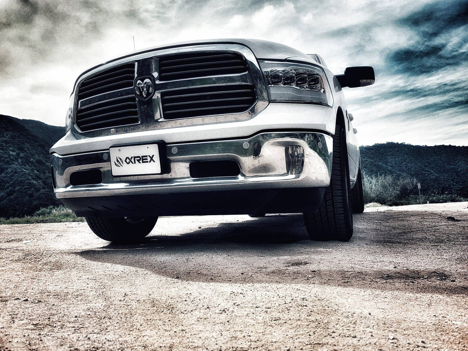 09-18 Ram Truck NOVA-Series LED Projector Headlights Chrome - Legends Auto Parts