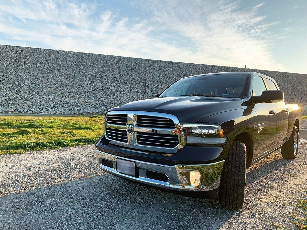 09-18 Ram Truck NOVA-Series LED Projector Headlights Chrome - Legends Auto Parts