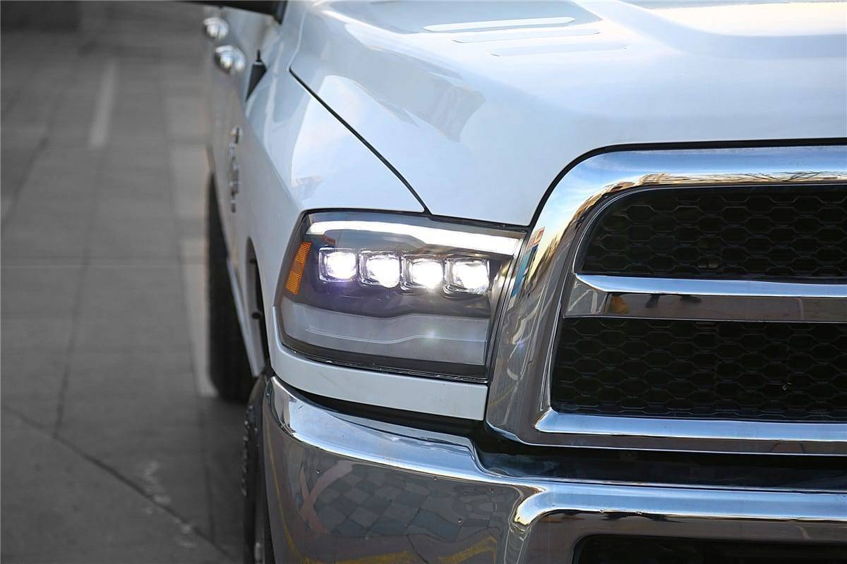 09-18 Ram Truck NOVA-Series LED Projector Headlights Chrome - Legends Auto Parts