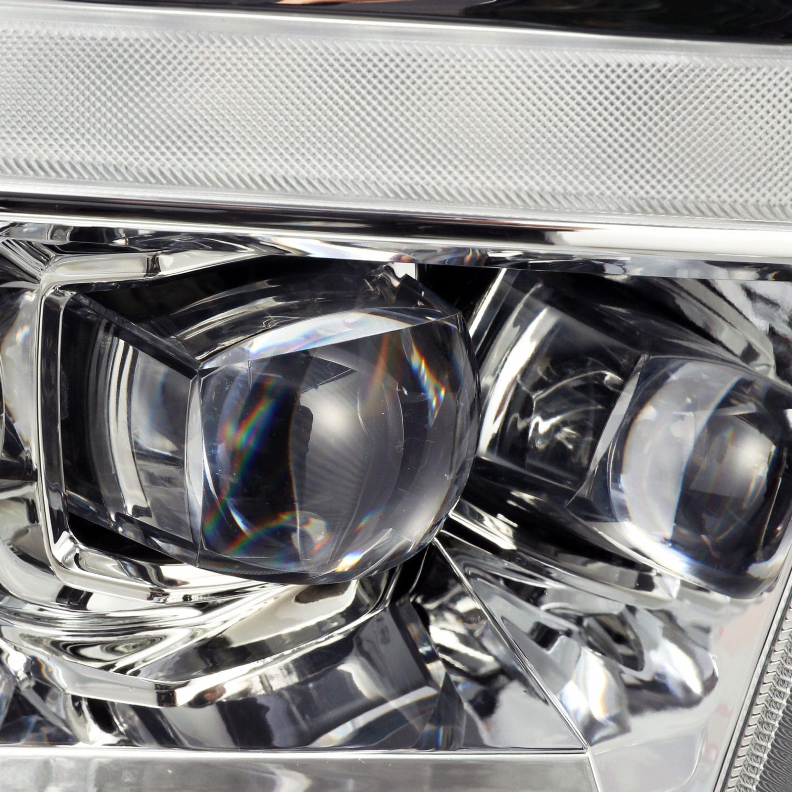 09-18 Ram Truck NOVA-Series LED Projector Headlights Chrome - Legends Auto Parts