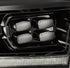 09-18 Ram Truck PRO-Series (5th Gen 2500 Style) Projector Headlights Alpha-Black - Legends Auto Parts