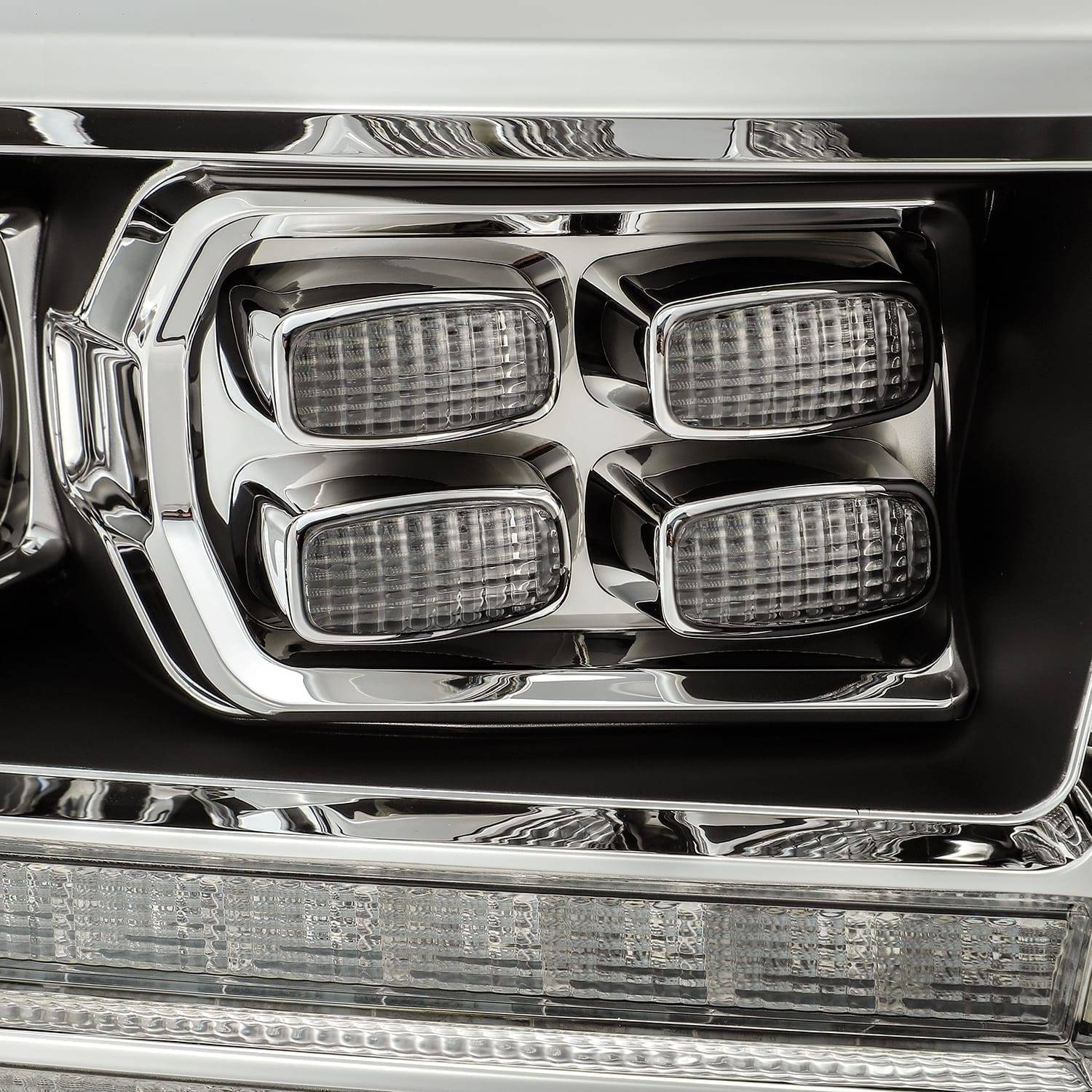 09-18 Ram Truck PRO-Series (5th Gen 2500 Style) Projector Headlights Black - Legends Auto Parts