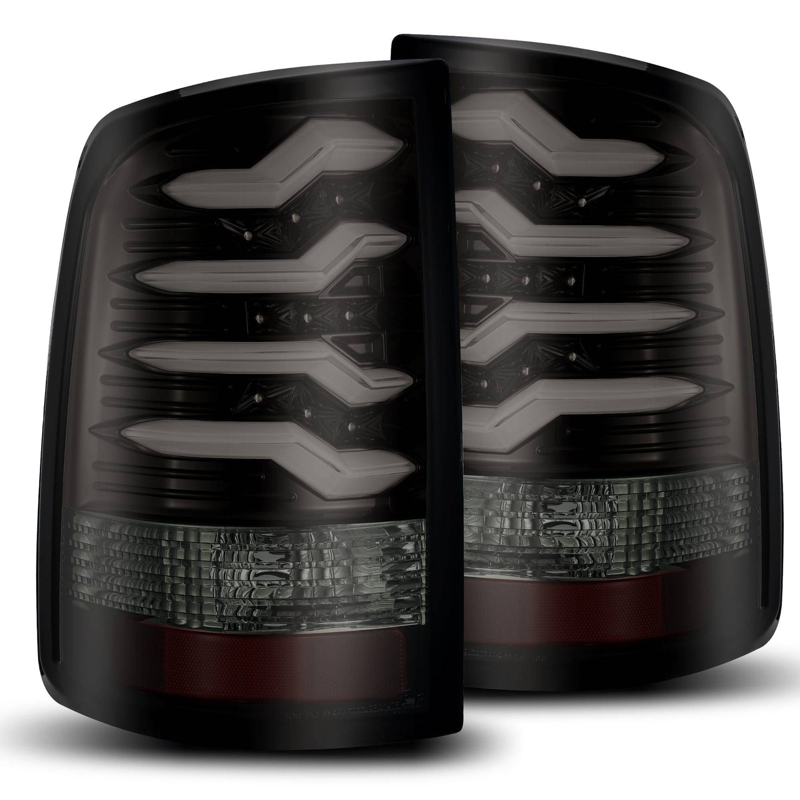 09-18 Ram Truck PRO-Series LED Tail Lights Jet Black - Legends Auto Parts