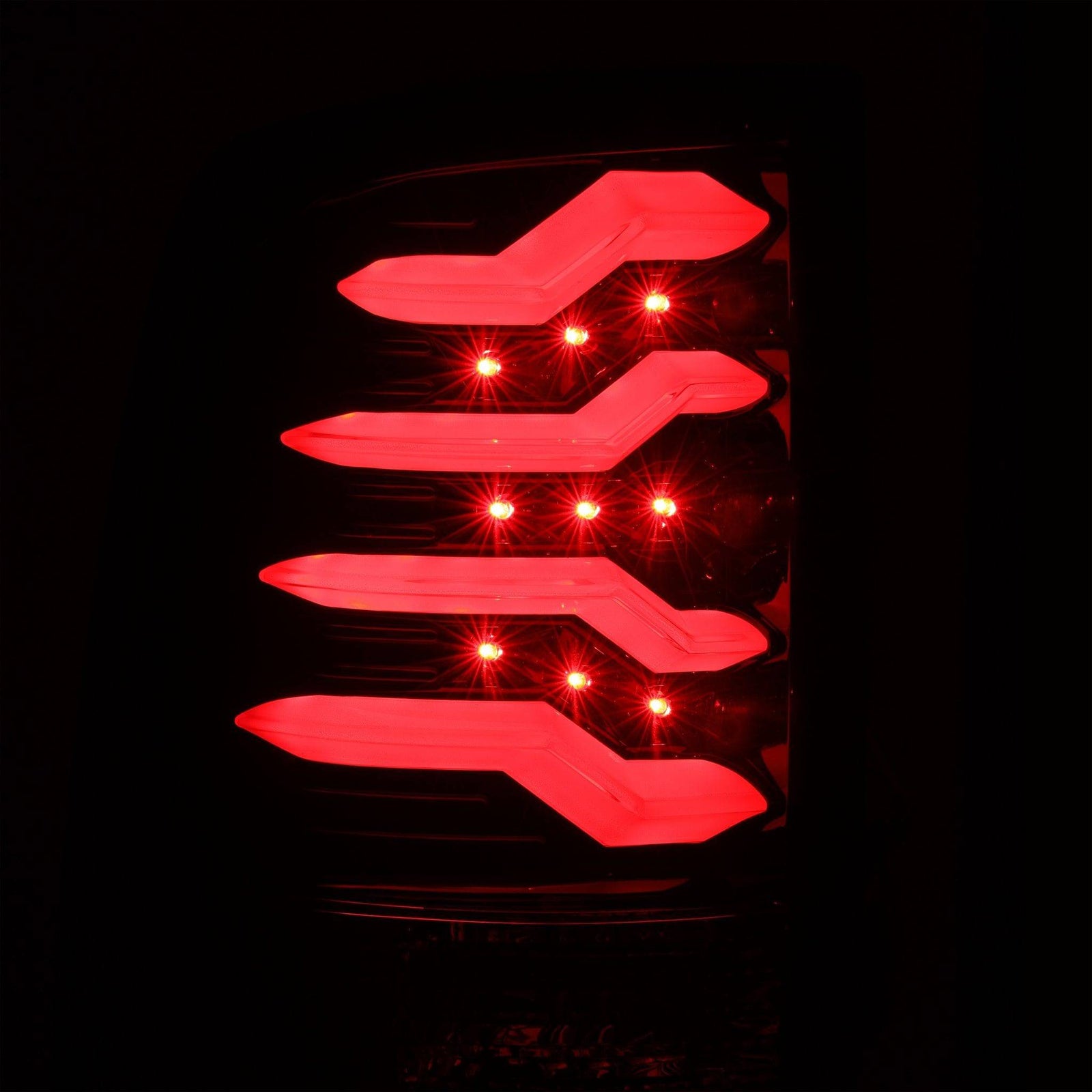 09-18 Ram Truck PRO-Series LED Tail Lights Jet Black - Legends Auto Parts