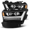 19-24 Ram 1500 LUXX-Series LED Projector Headlights Black - Legends Auto Parts