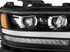 19-24 Ram 1500 LUXX-Series LED Projector Headlights Jet Black - Legends Auto Parts