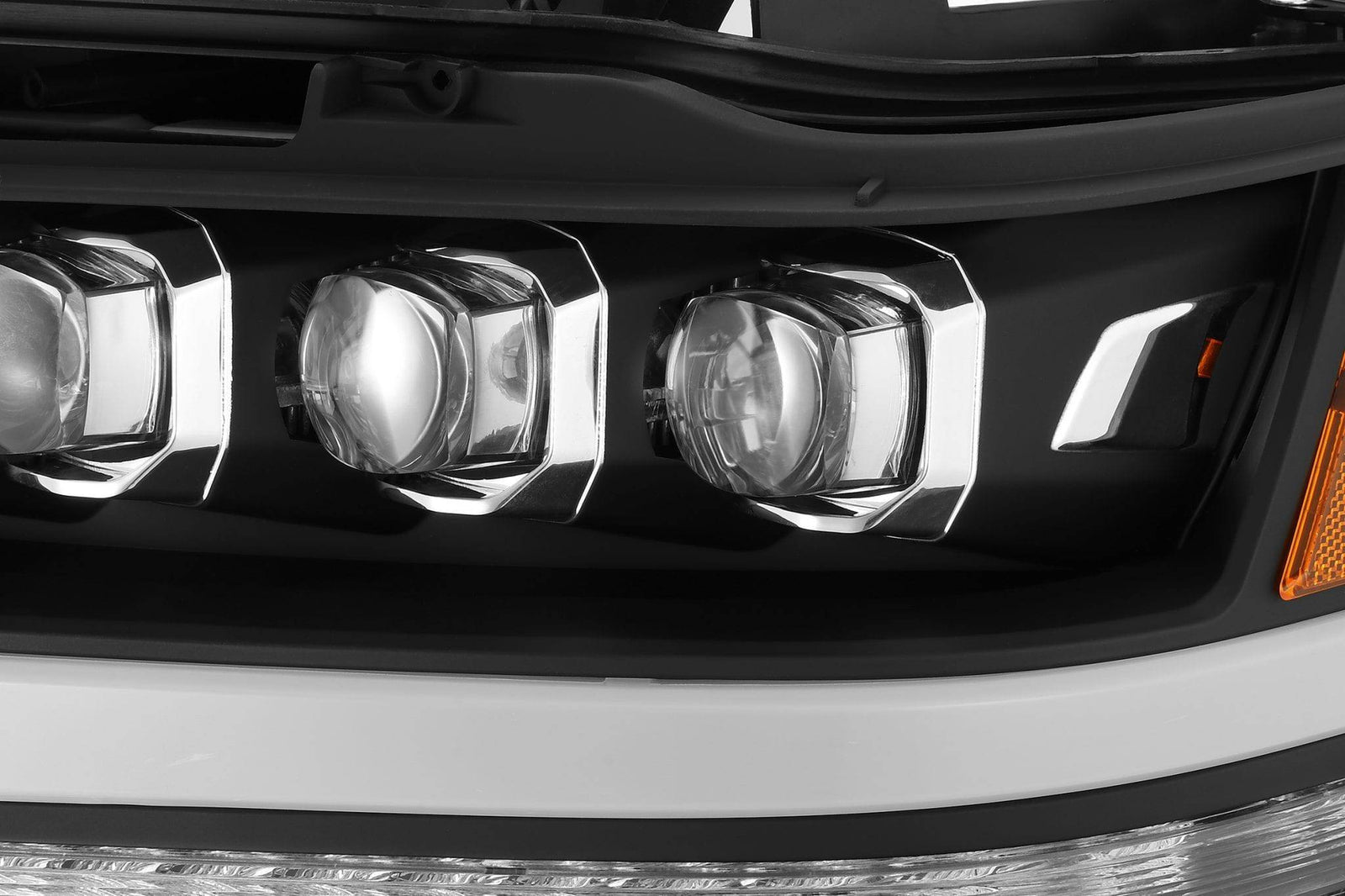 19-24 Ram 1500 NOVA-Series LED Projector Headlights Black - Legends Auto Parts