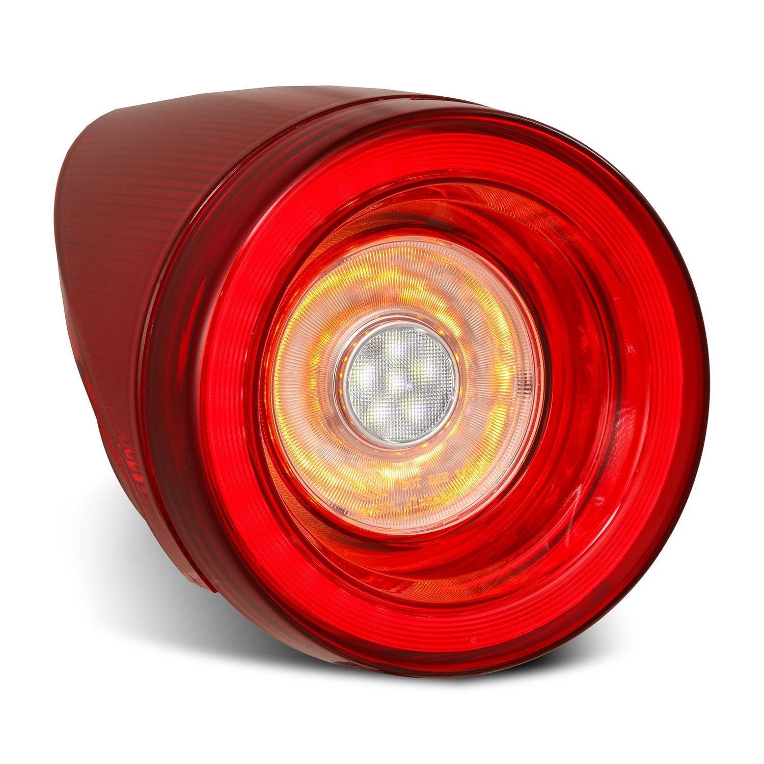 10-15 Ferrari 458 NOVA-Series Prismatic LED Tail Lights - Red Clear