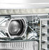 11-16 Ford Super Duty PRO-Series Halogen Projector Headlights Chrome - Legends Auto Parts