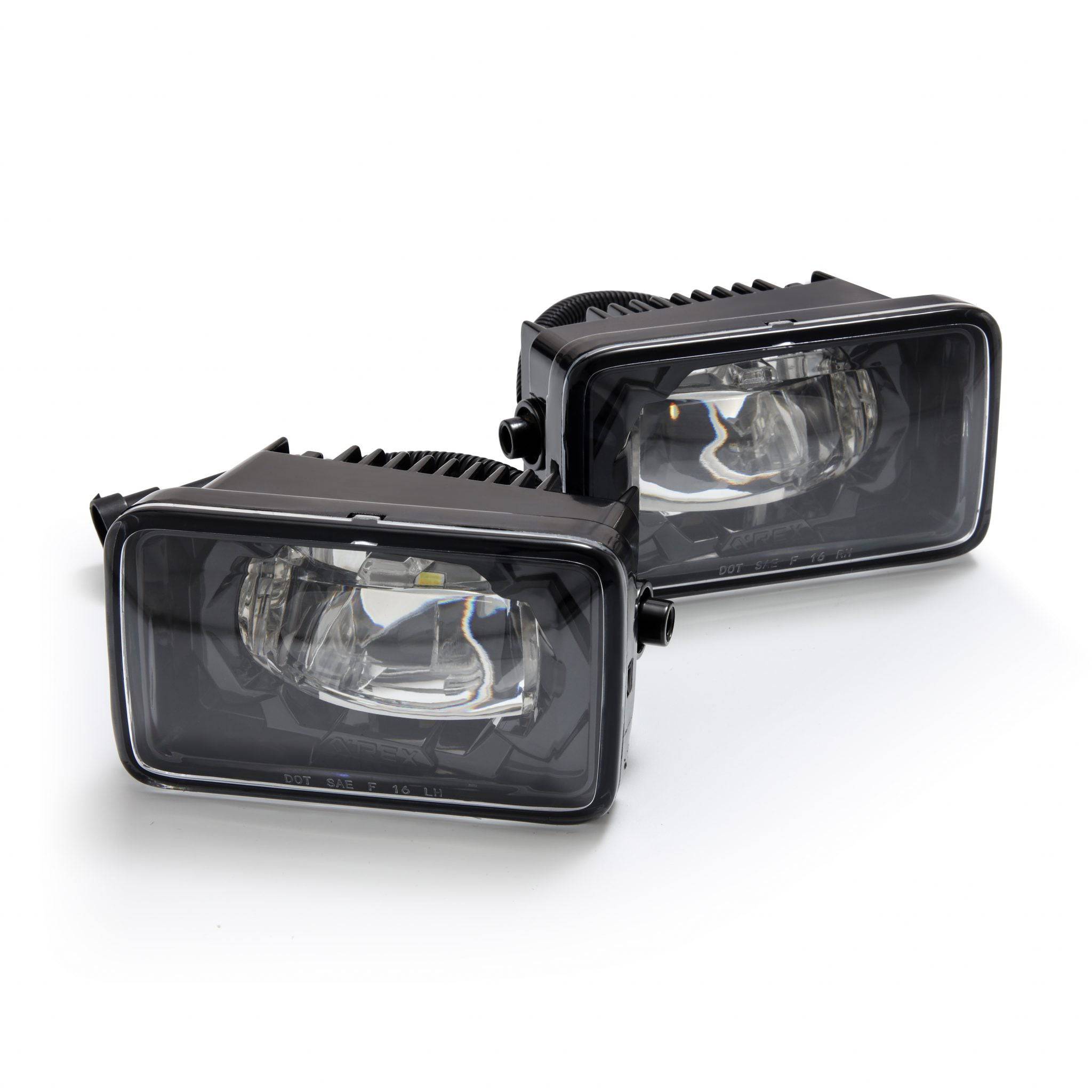 15-20 Ford F150/17-22 Super Duty DoubleTap Dual Color LED Projector Fog Lights - Legends Auto Parts