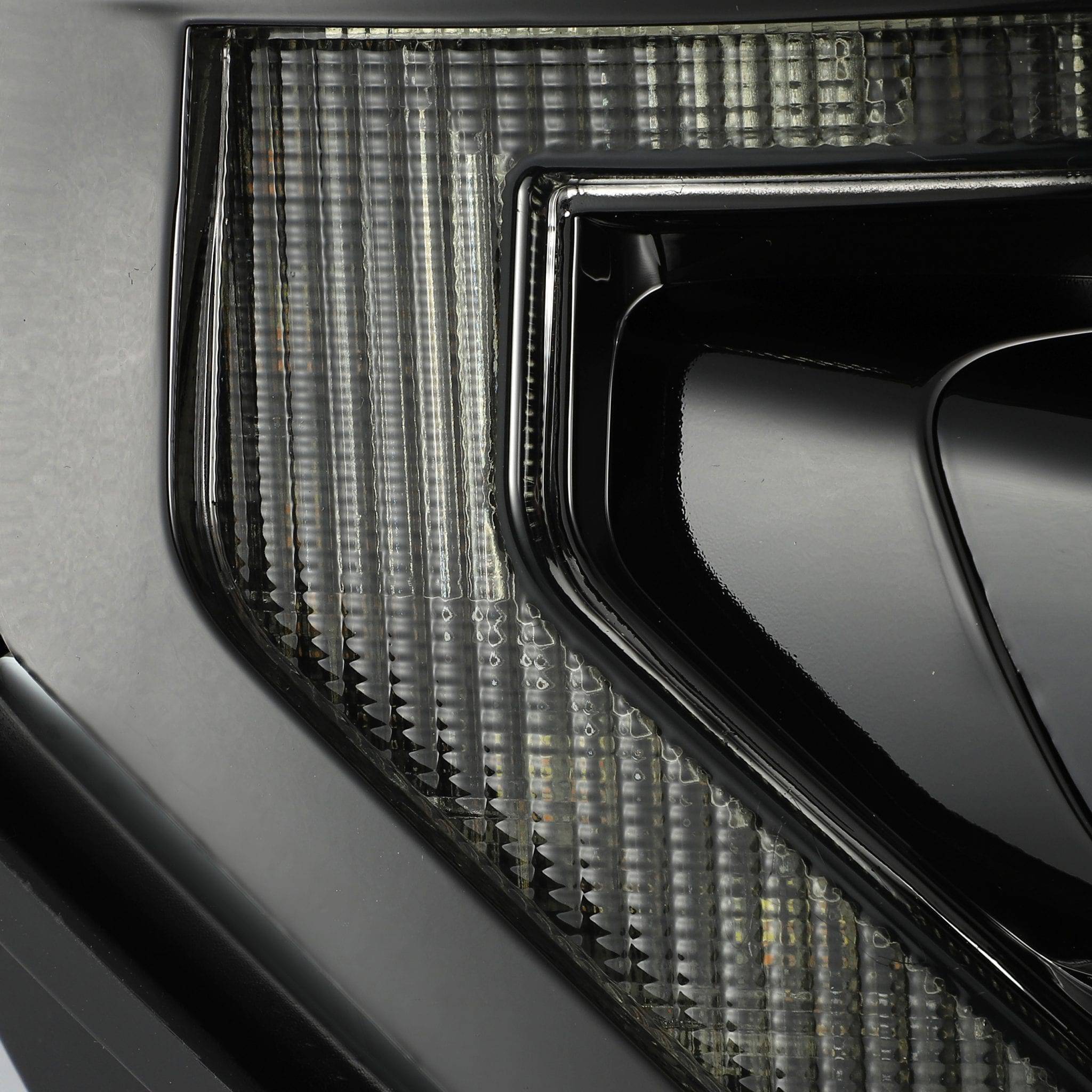 15-17 Ford F150 / 17-20 F150 Raptor NOVA-Series LED Projector Headlights Alpha-Black - Legends Auto Parts