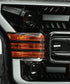 15-17 Ford F150 / 17-20 Ford F150 Raptor LUXX-Series LED Projector Headlights Jet Black - Legends Auto Parts