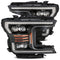 18-20 Ford F150 NOVA-Series LED Projector Headlights Black - Legends Auto Parts