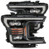 18-20 Ford F150 NOVA-Series LED Projector Headlights Black - Legends Auto Parts