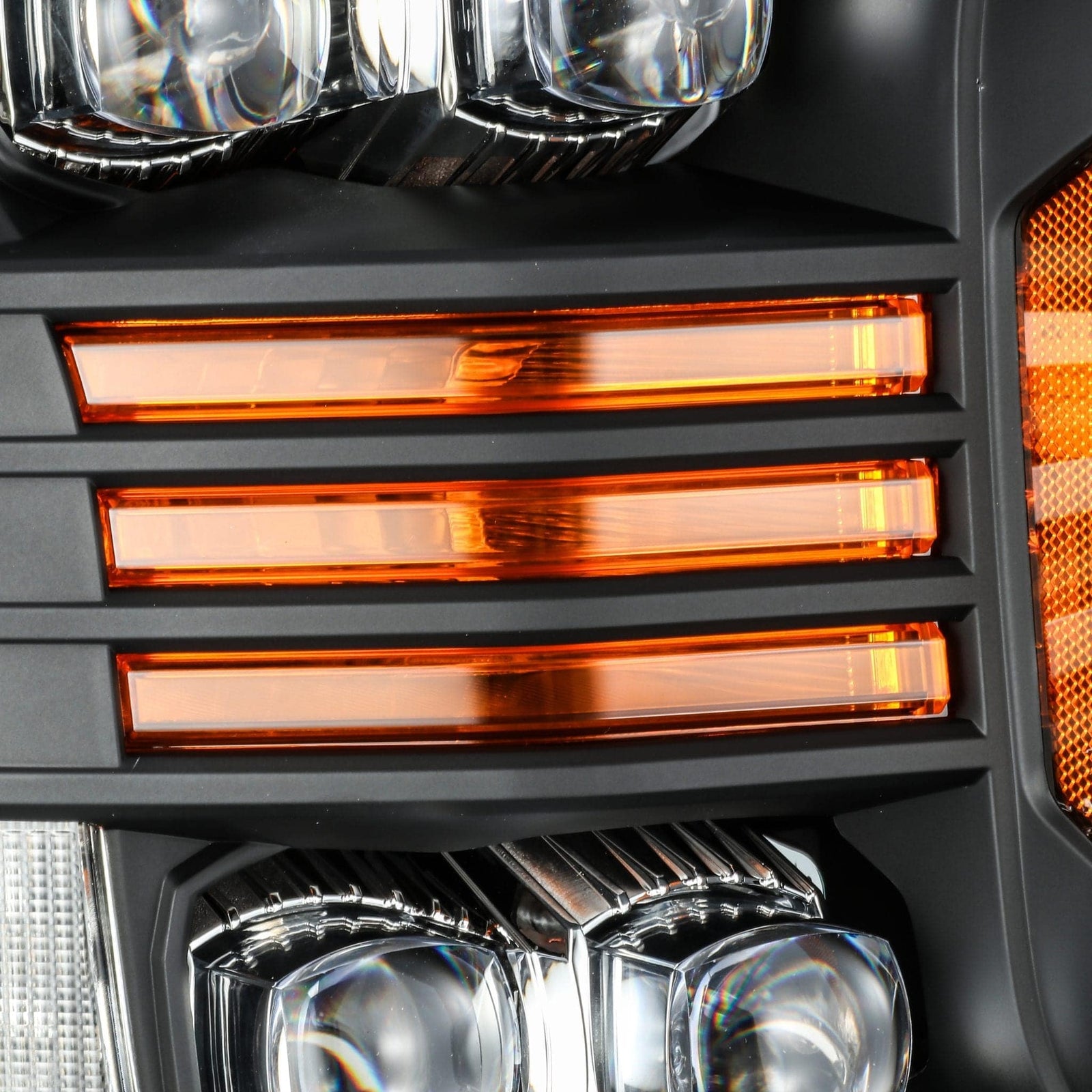 18-20 Ford F150 NOVA-Series LED Projector Headlights Black - Legends Auto Parts
