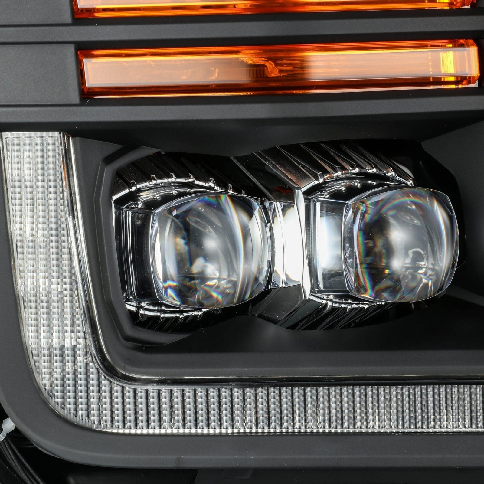 18-20 Ford F150 NOVA-Series LED Projector Headlights Black - Legends Auto Parts