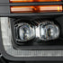 18-20 Ford F150 NOVA-Series LED Projector Headlights Black - Legends Auto Parts