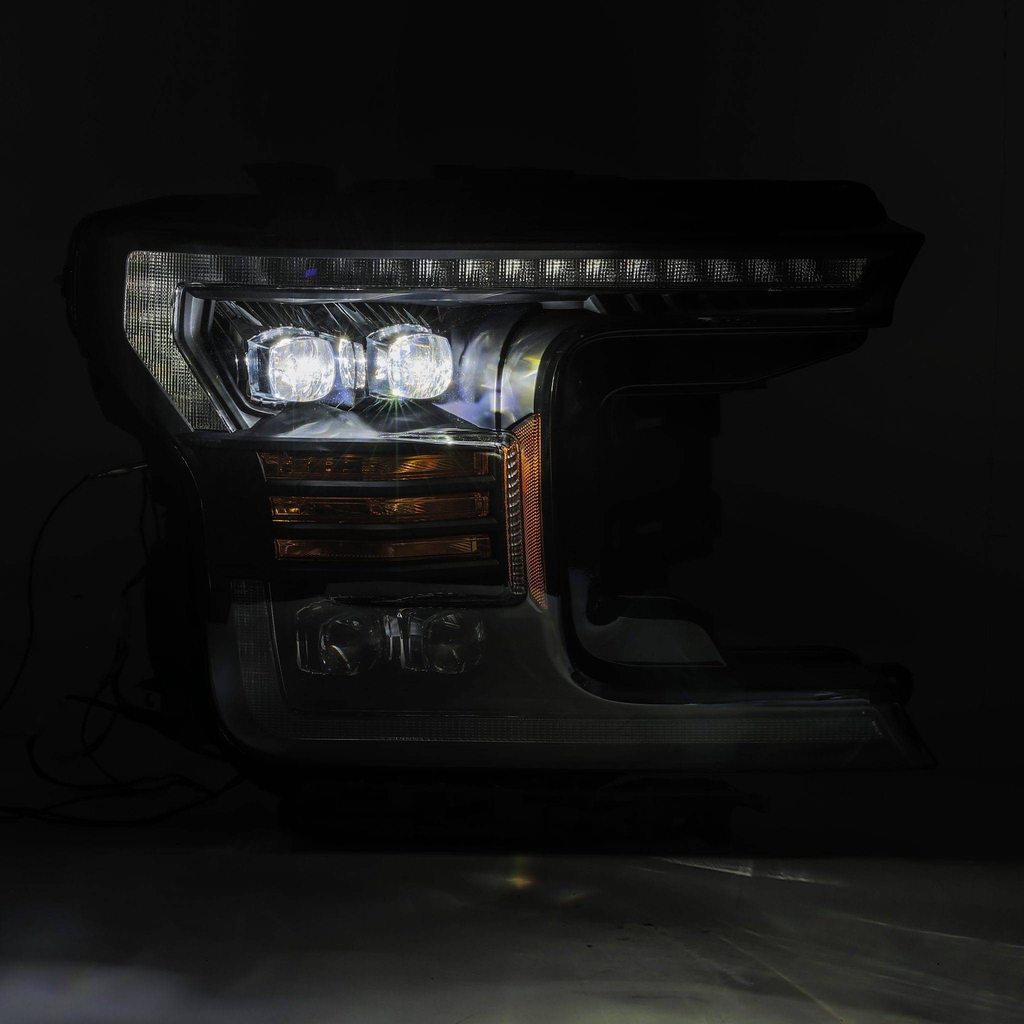 18-20 Ford F150 NOVA-Series LED Projector Headlights Black - Legends Auto Parts