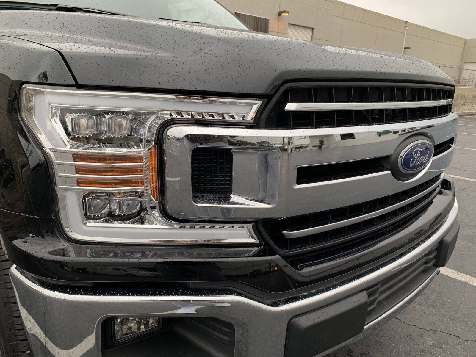18-20 Ford F150 NOVA-Series LED Projector Headlights Chrome - Legends Auto Parts
