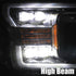 18-20 Ford F150 NOVA-Series LED Projector Headlights Chrome - Legends Auto Parts