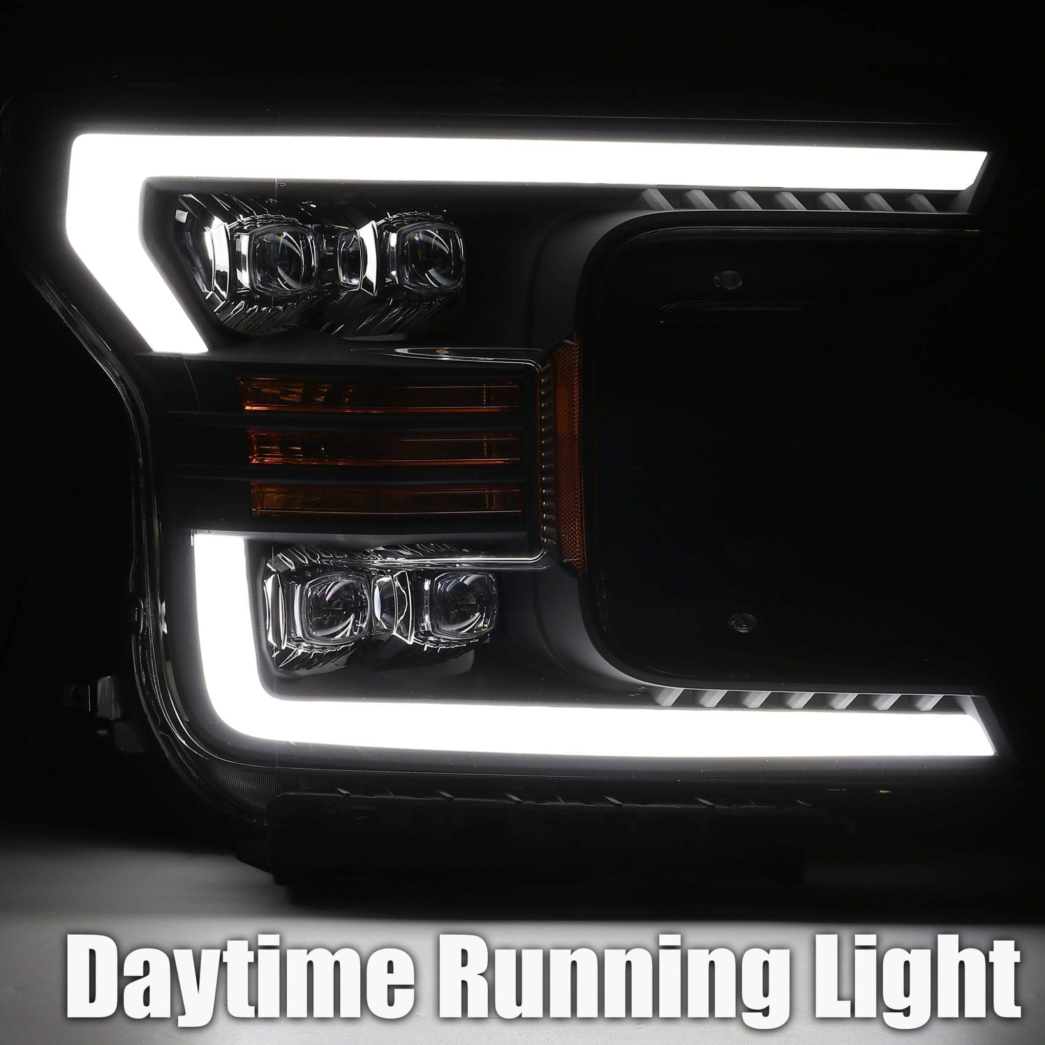 18-20 Ford F150 NOVA-Series LED Projector Headlights Chrome - Legends Auto Parts