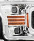 18-20 Ford F150 PRO-Series Halogen Projector Headlights Chrome - Legends Auto Parts
