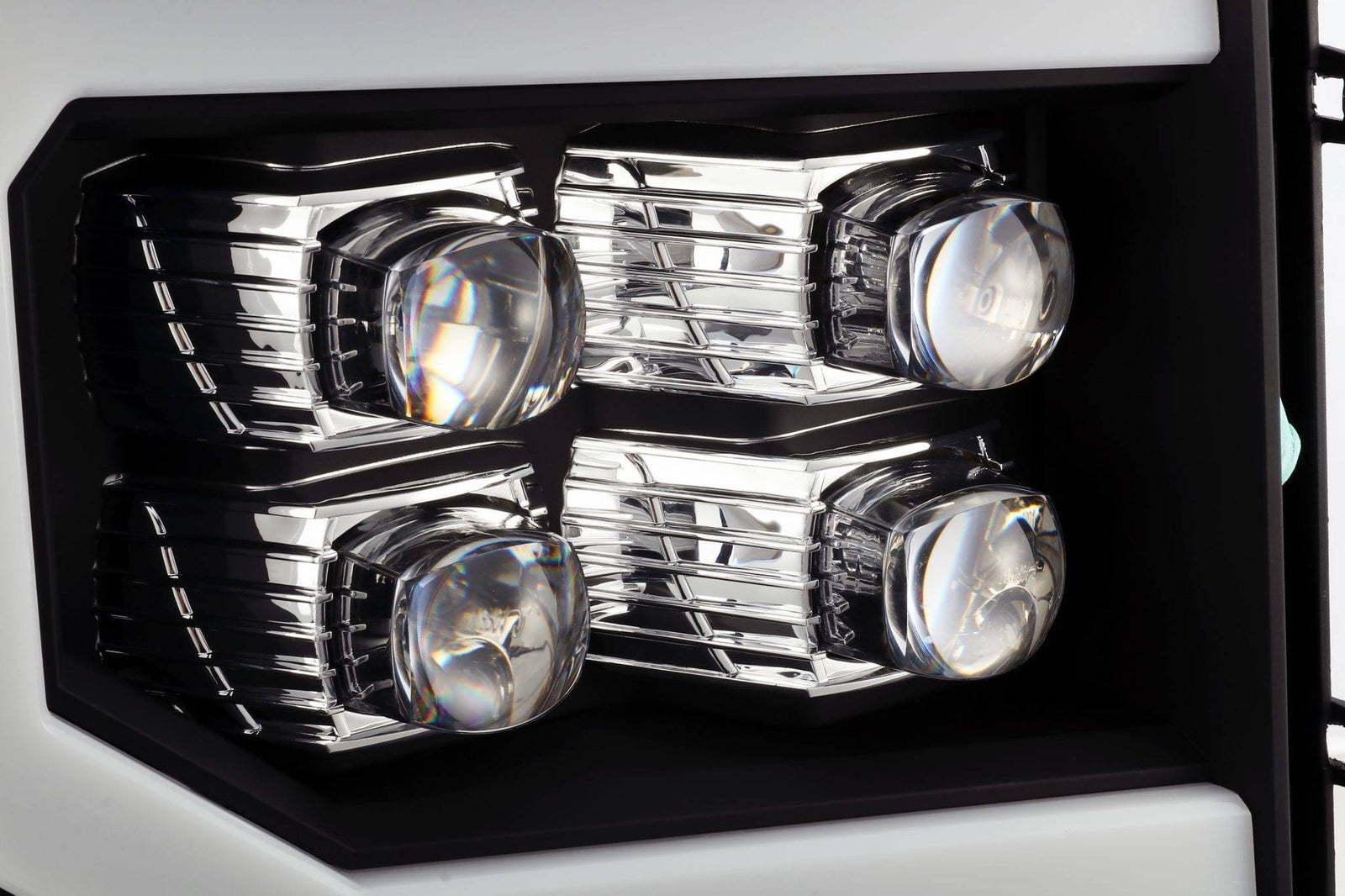 07-13 GMC Sierra NOVA-Series LED Projector Headlights Black - Legends Auto Parts