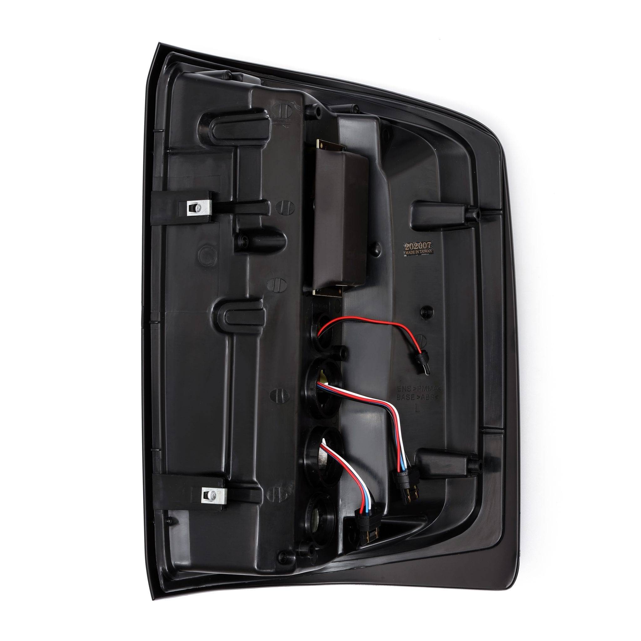 14-18 GMC Sierra 1500/2500HD/3500HD PRO-Series LED Tail Lights Jet Black - Legends Auto Parts