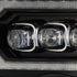 02-05 Dodge Ram NOVA-Series LED Projector Headlights Black